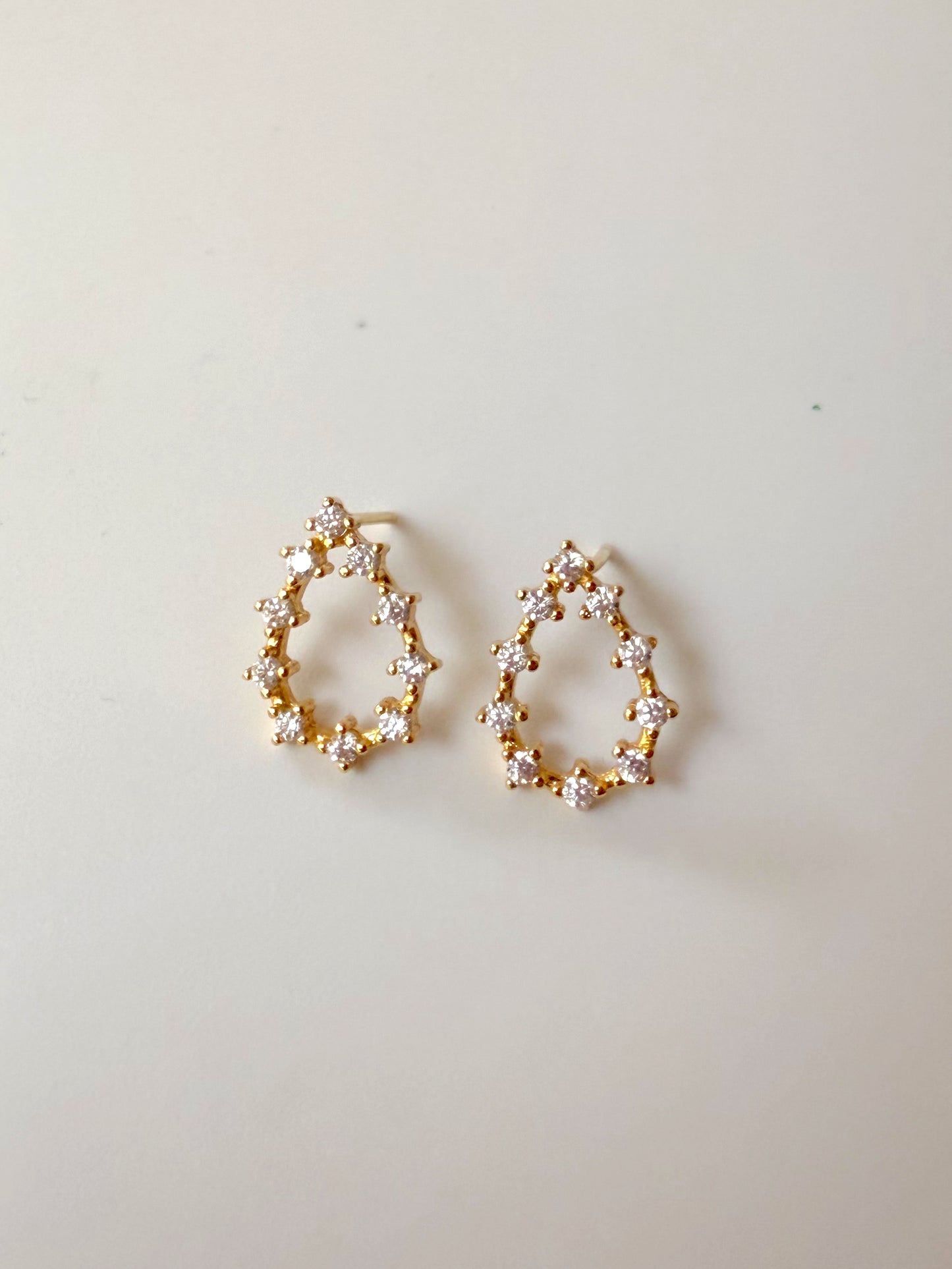 Sparkling Teardrops Earrings