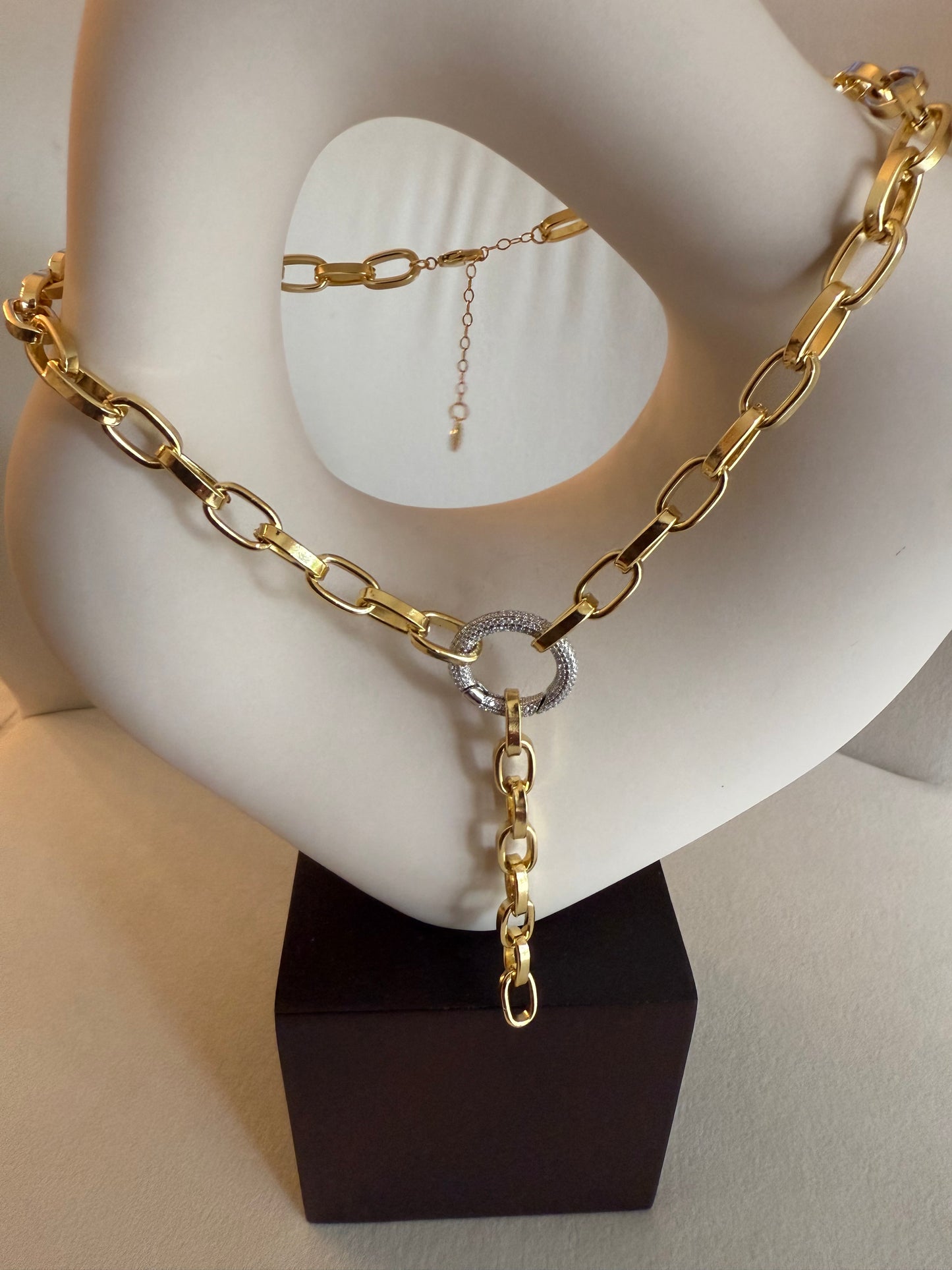 Anchor Lariat Necklace