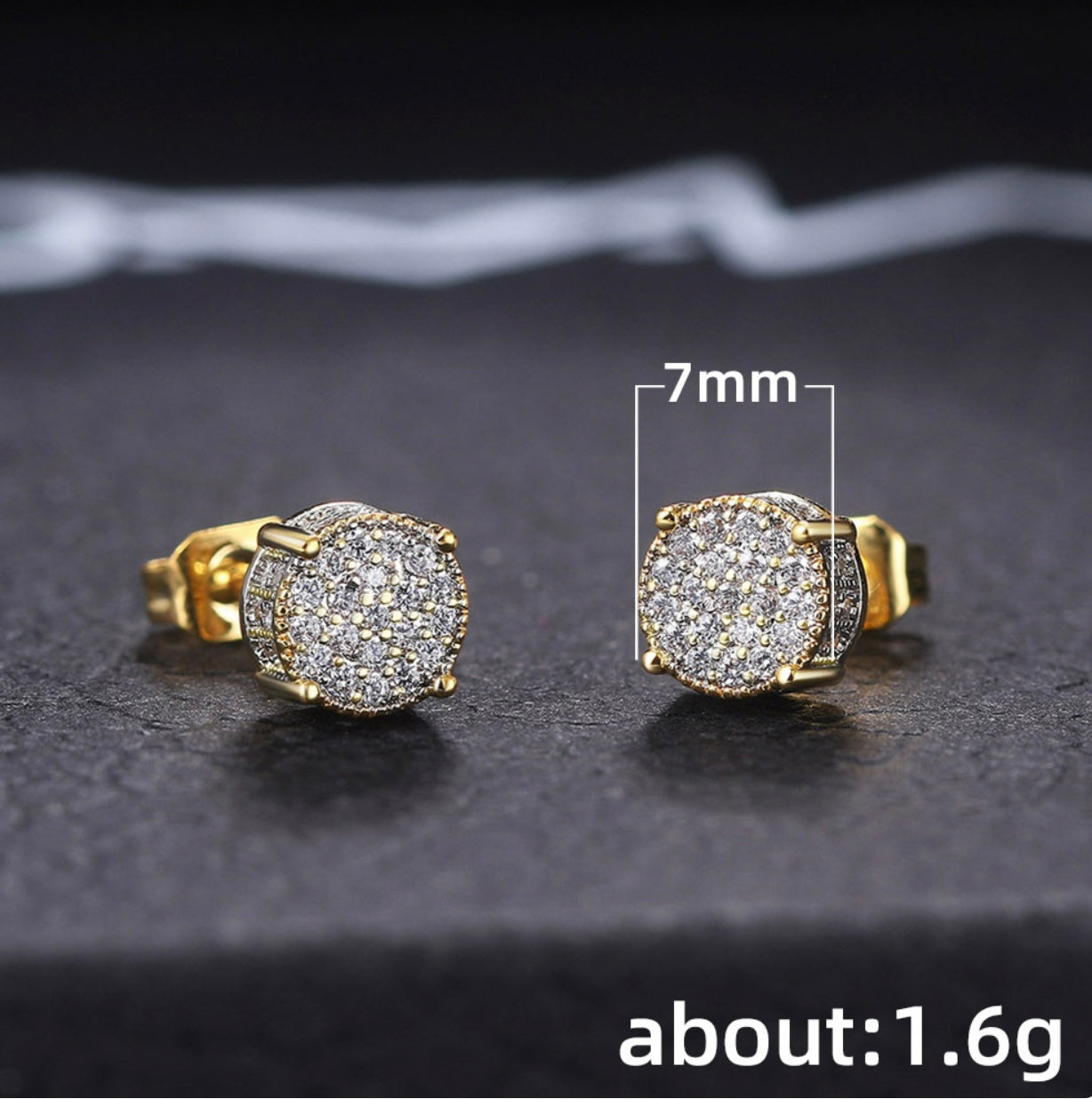 CZ Studs Earrings
