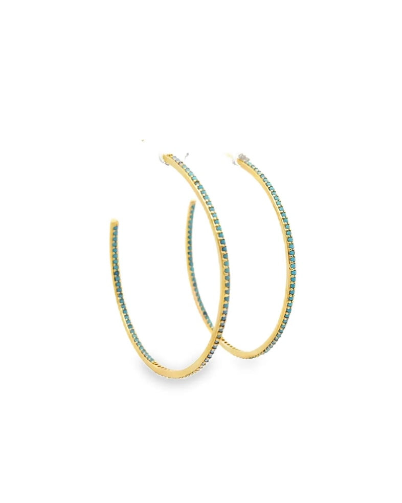 Emily Hoops Earrings