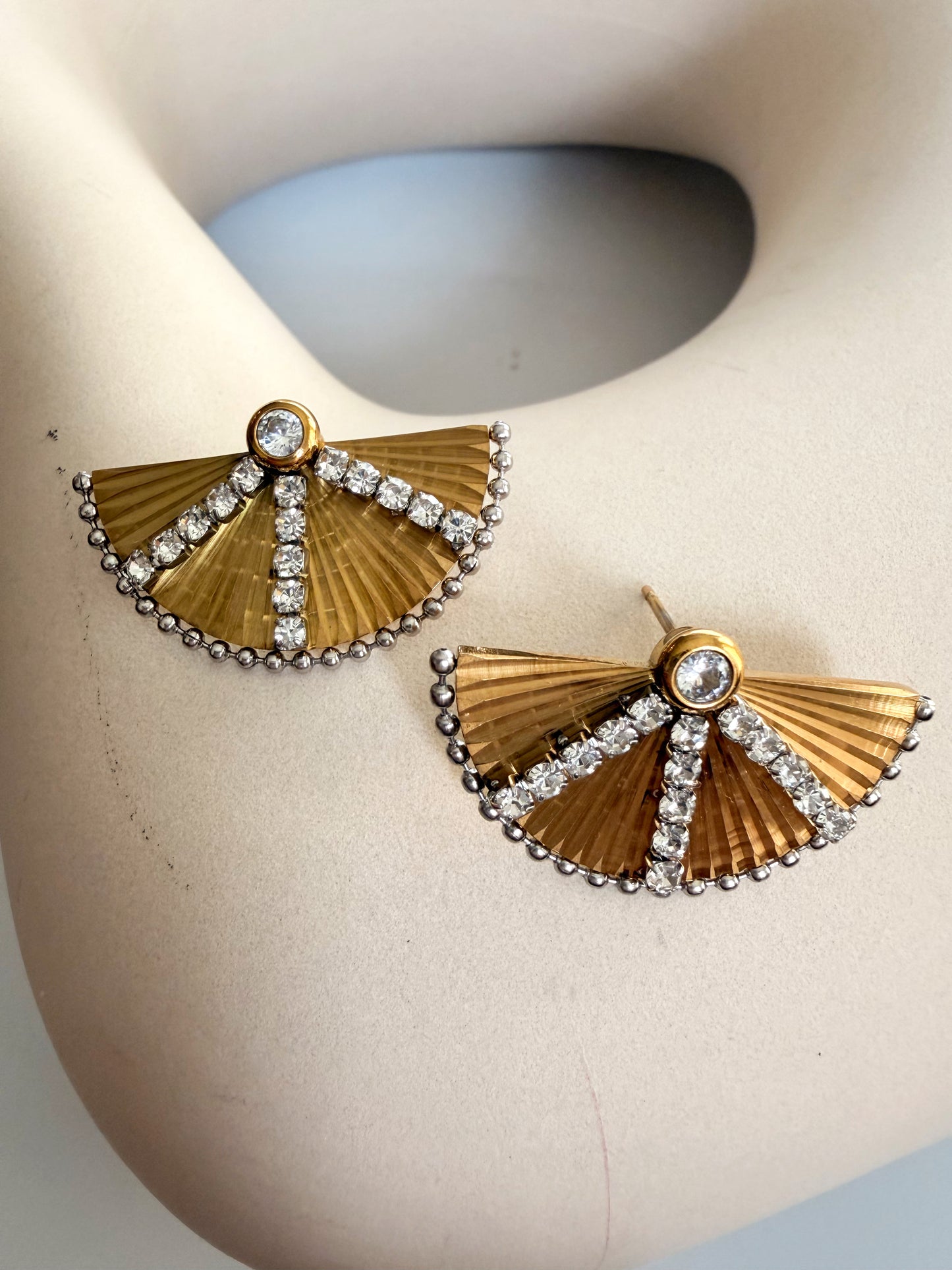 Aurelia Fan Earrings