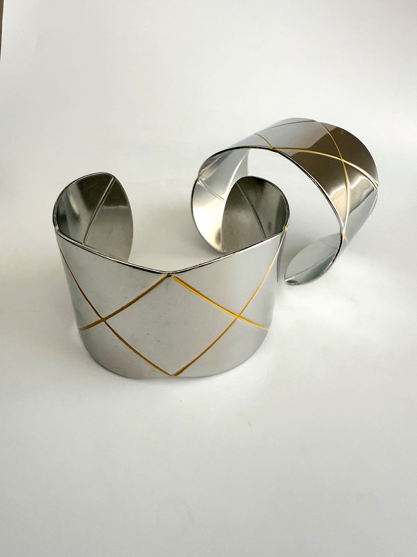 Rhombus Cuff Bracelet