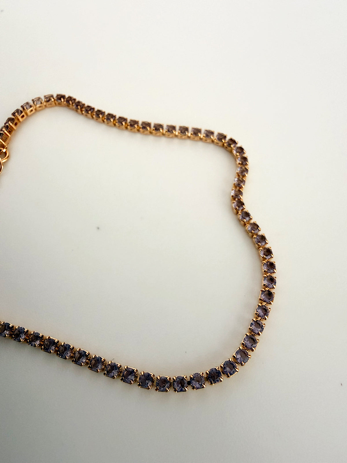 Colored Tennis Bracelet
