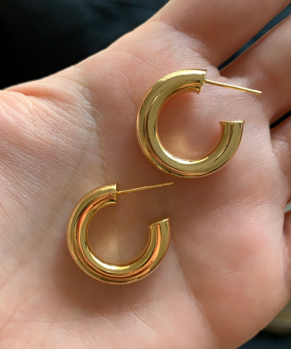 Gold hoops