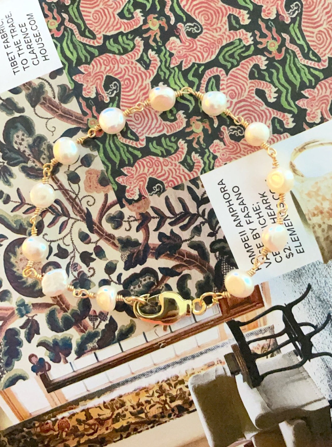 Bracelet perles naturelles