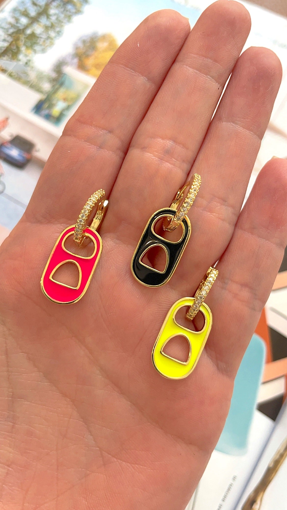 Mini bouchon de soda sur cerceau scintillant