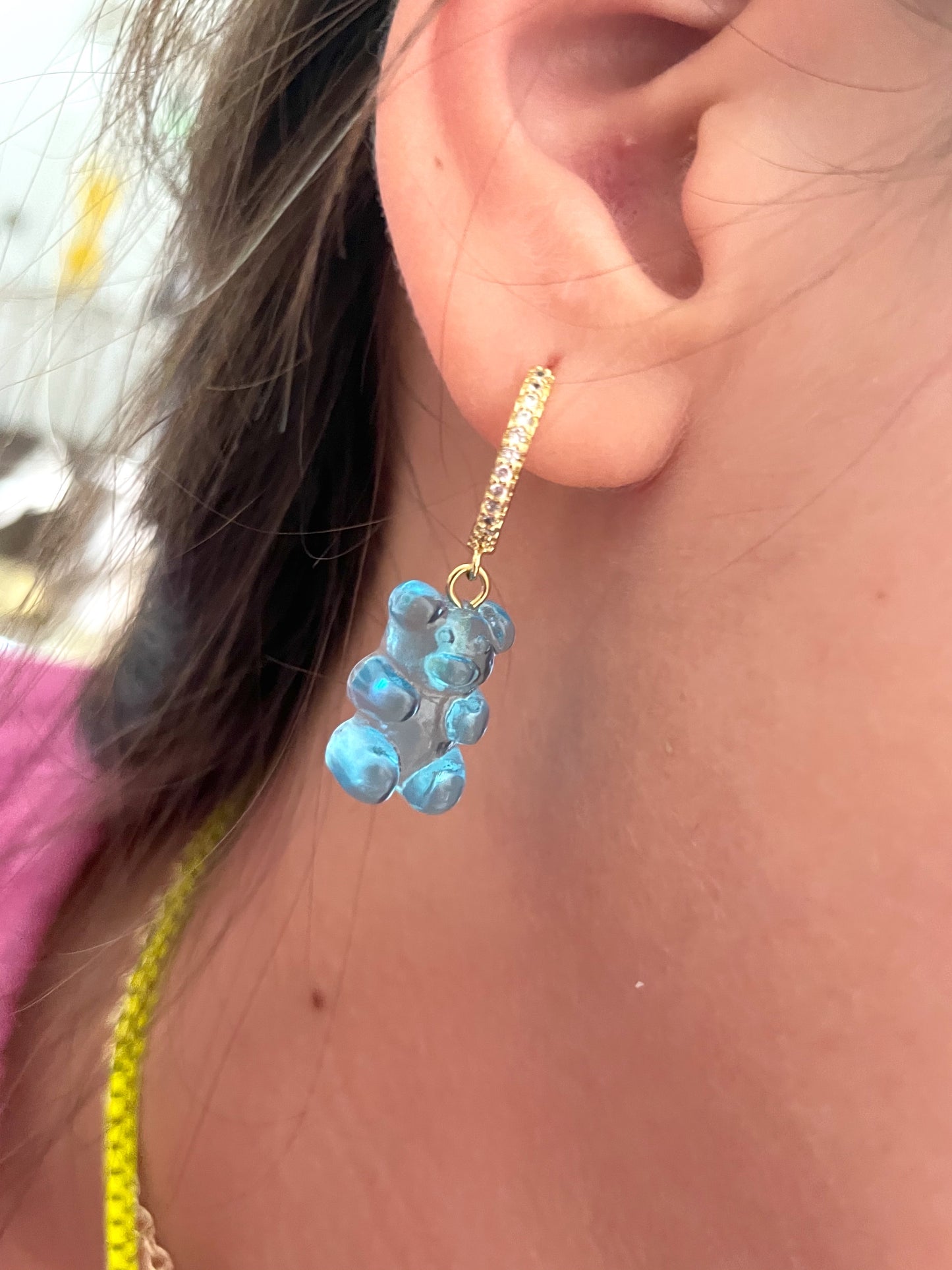 Boucles d'oreilles oursons gommeux