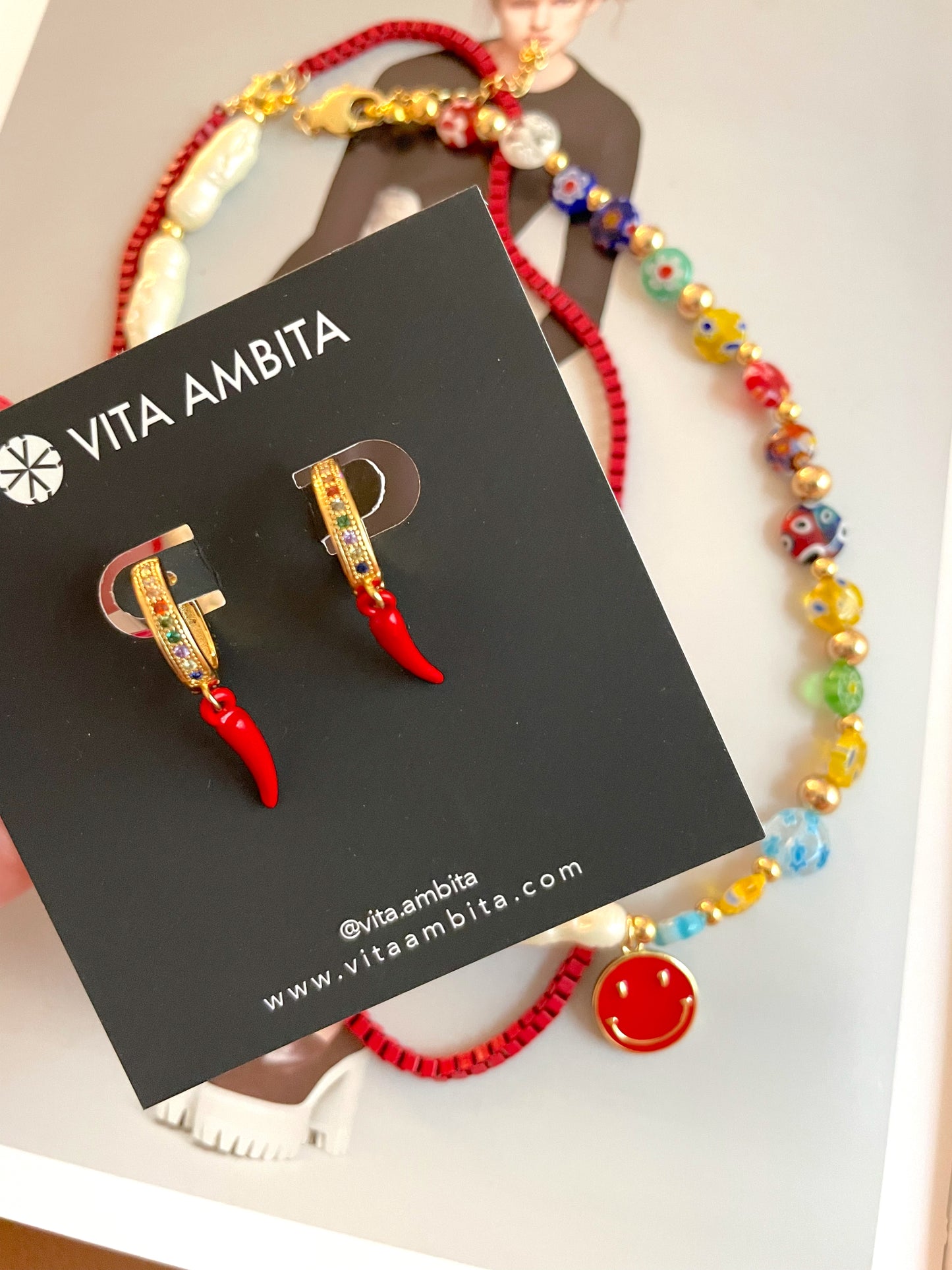 Pendientes de Chile Rojo 🌶