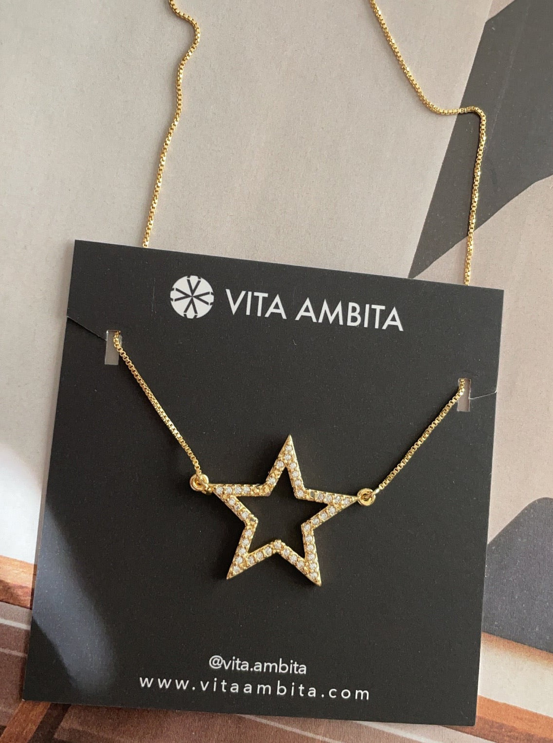 Sparkling Star Necklace