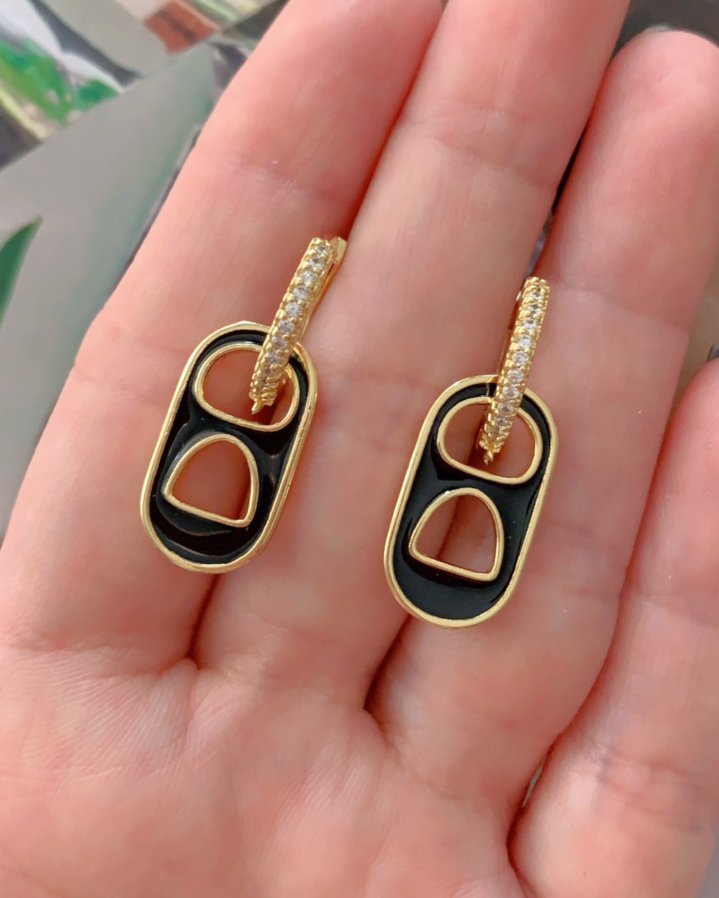 Mini bouchon de soda sur cerceau scintillant