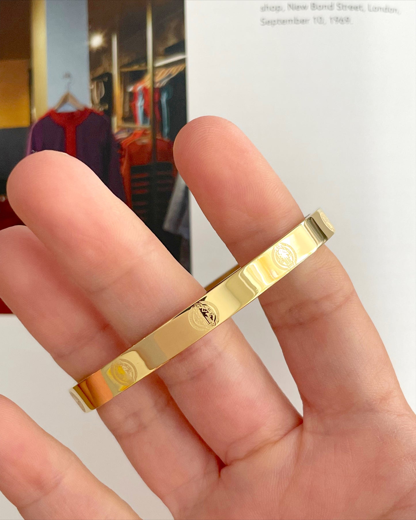 Bracelet jonc San Benito Abad