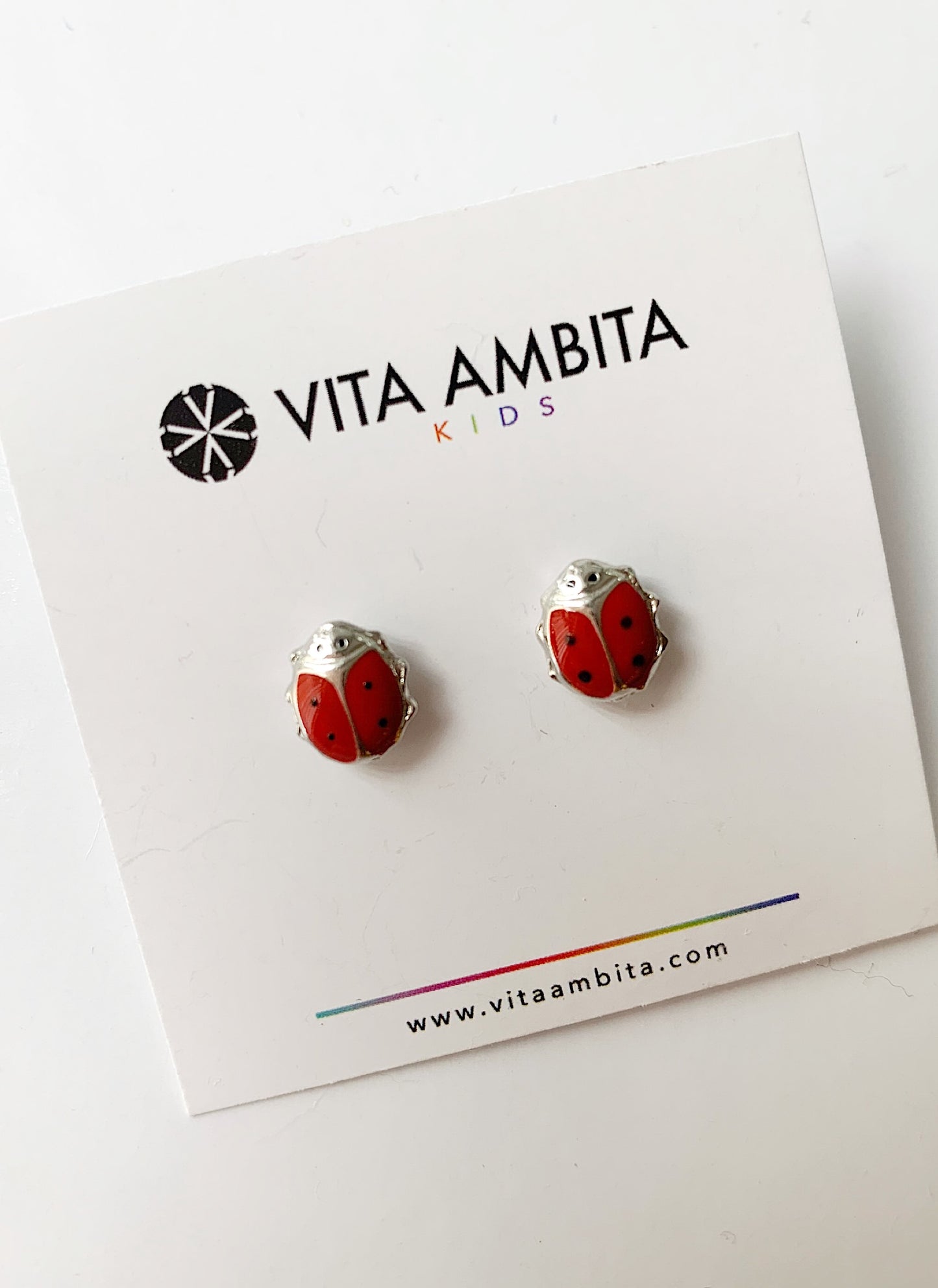 Boucles d'oreilles Coccinelle Filles