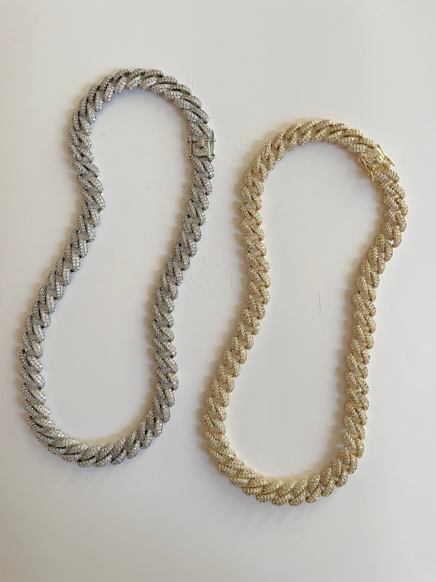 Iced Cuban link necklace