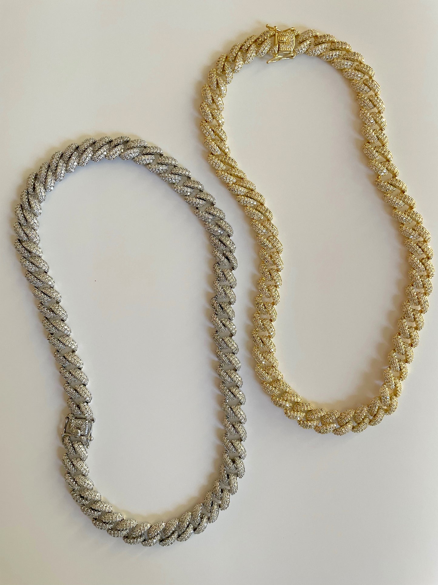 Iced Cuban link necklace