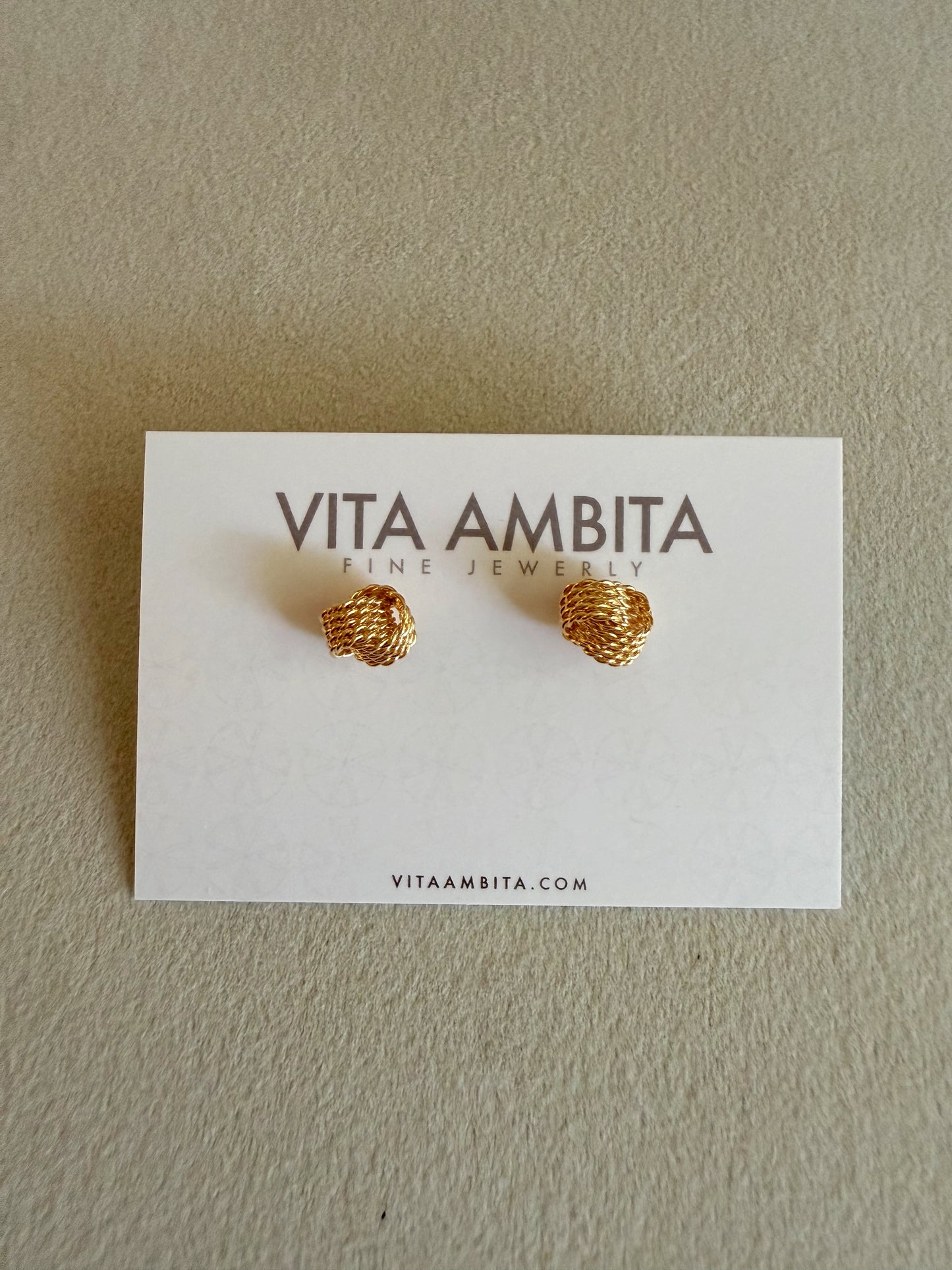 Knot Studs Earrings