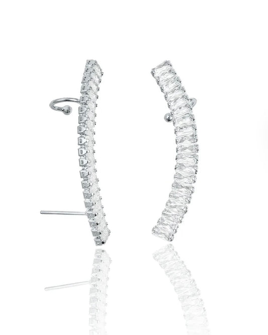 Baguette Crawlers Earrings