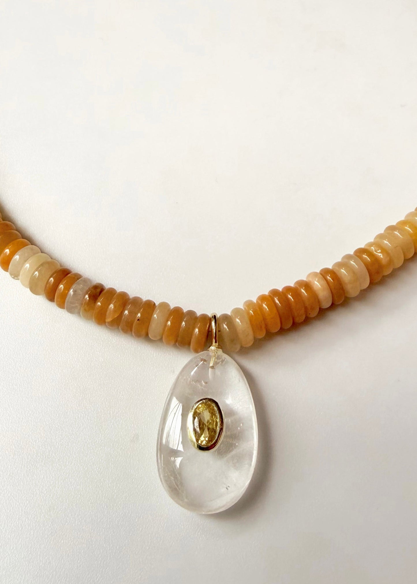 Honey Opal Necklace