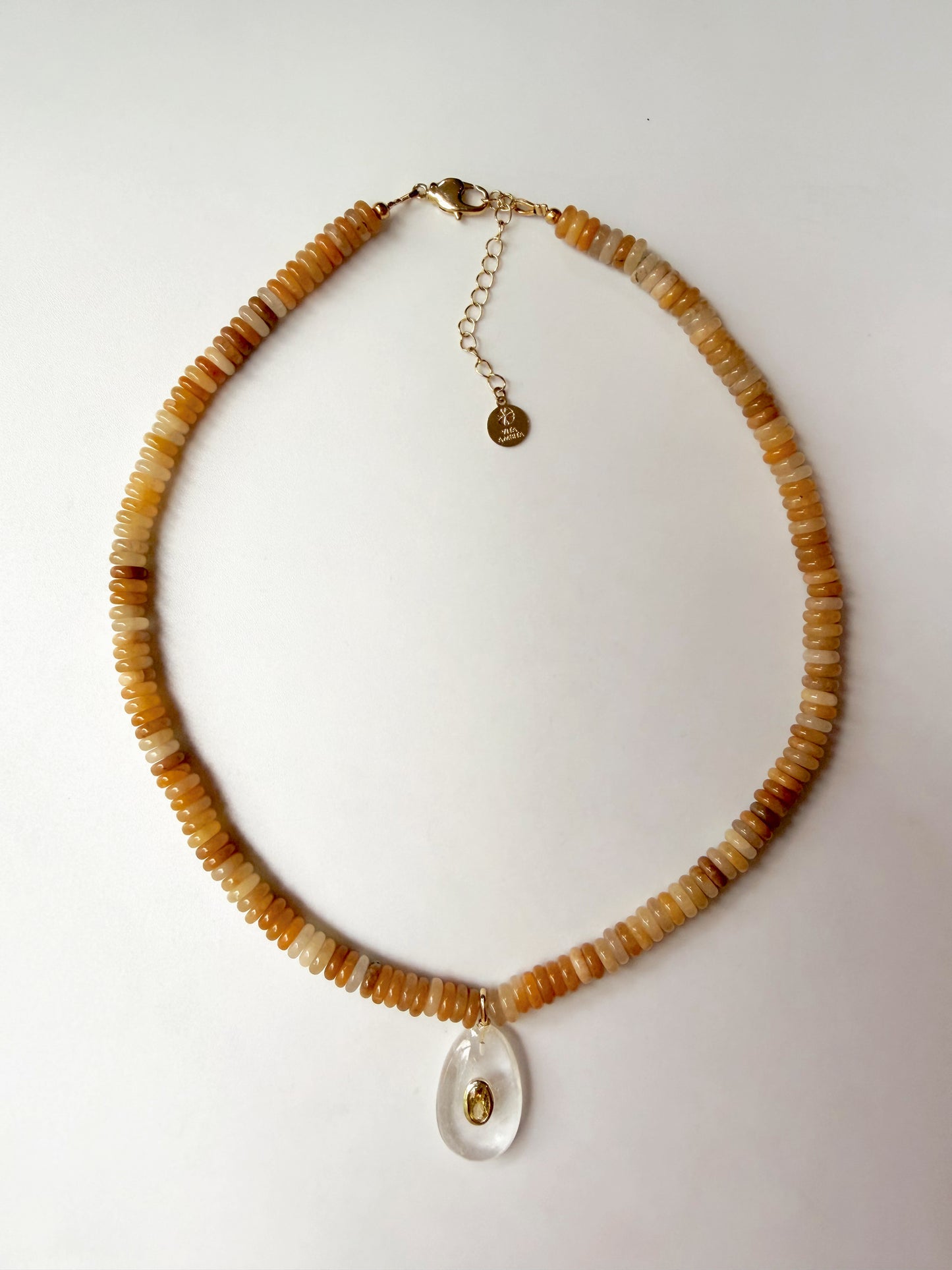 Honey Opal Necklace