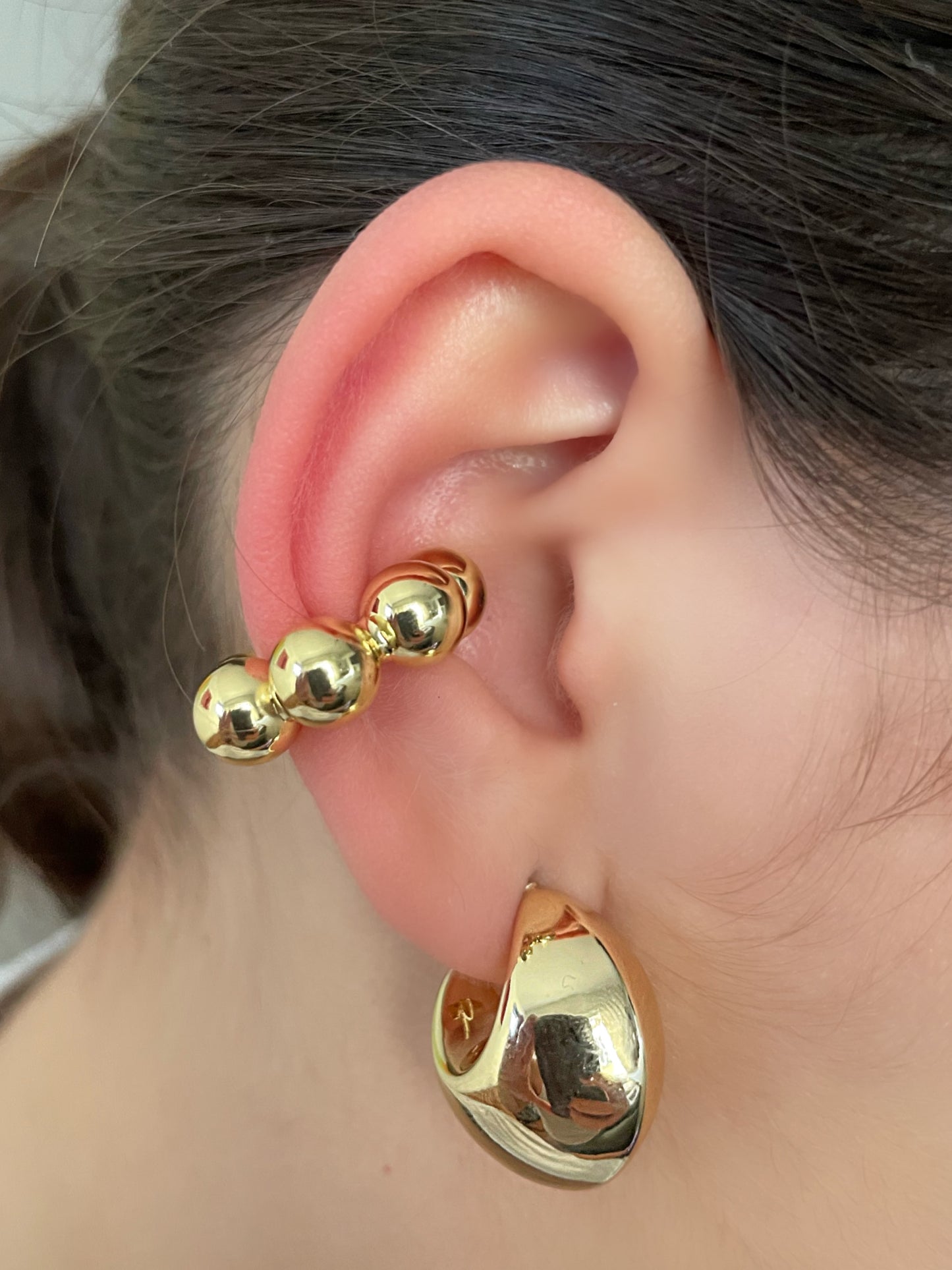 Le earcuff en perles