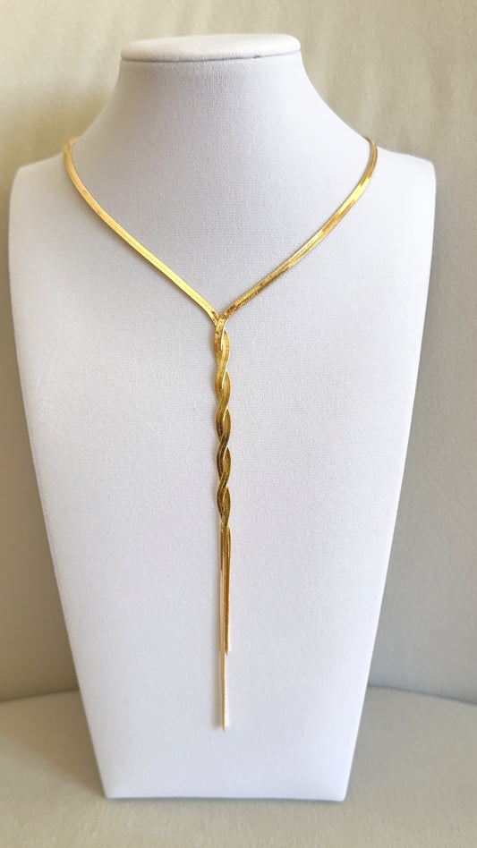Echo Lariat Necklace