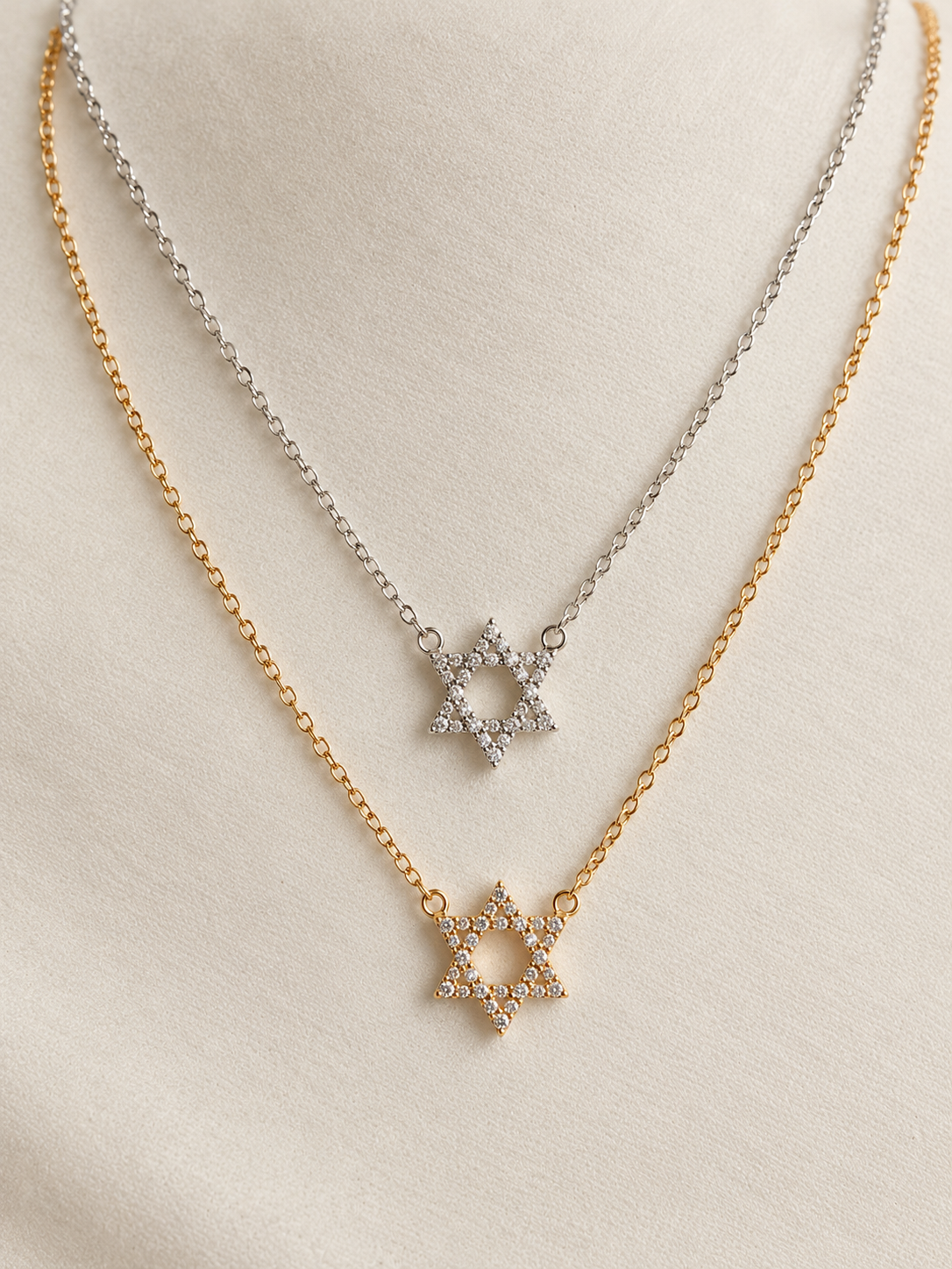 Paved Star of David