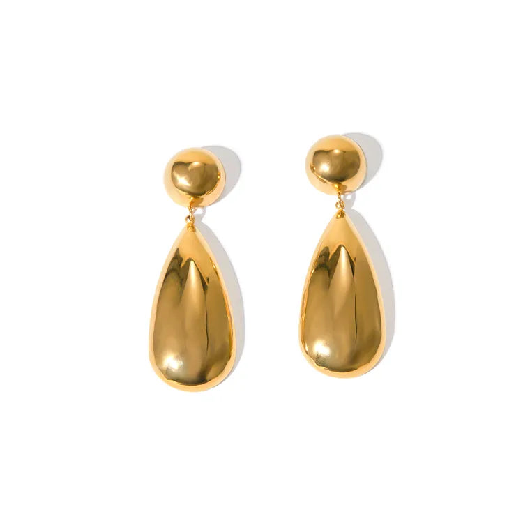 Golden Drop Earrings