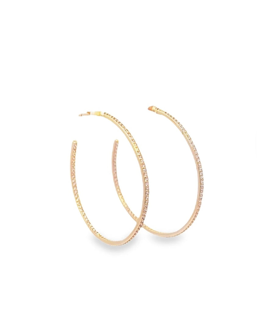 Emily Hoops Earrings