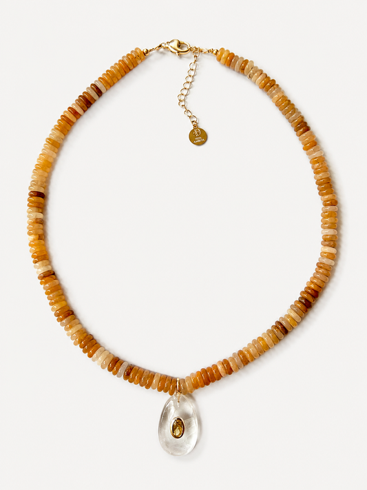Honey Opal Necklace