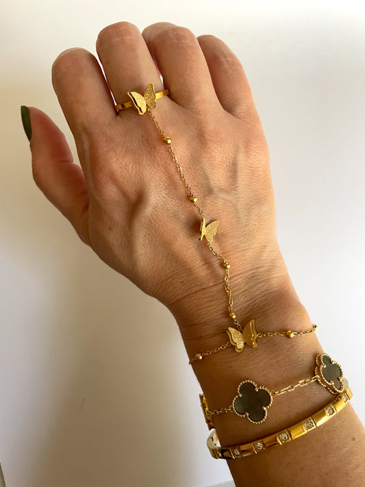 Butterfly hand-chain Bracelet