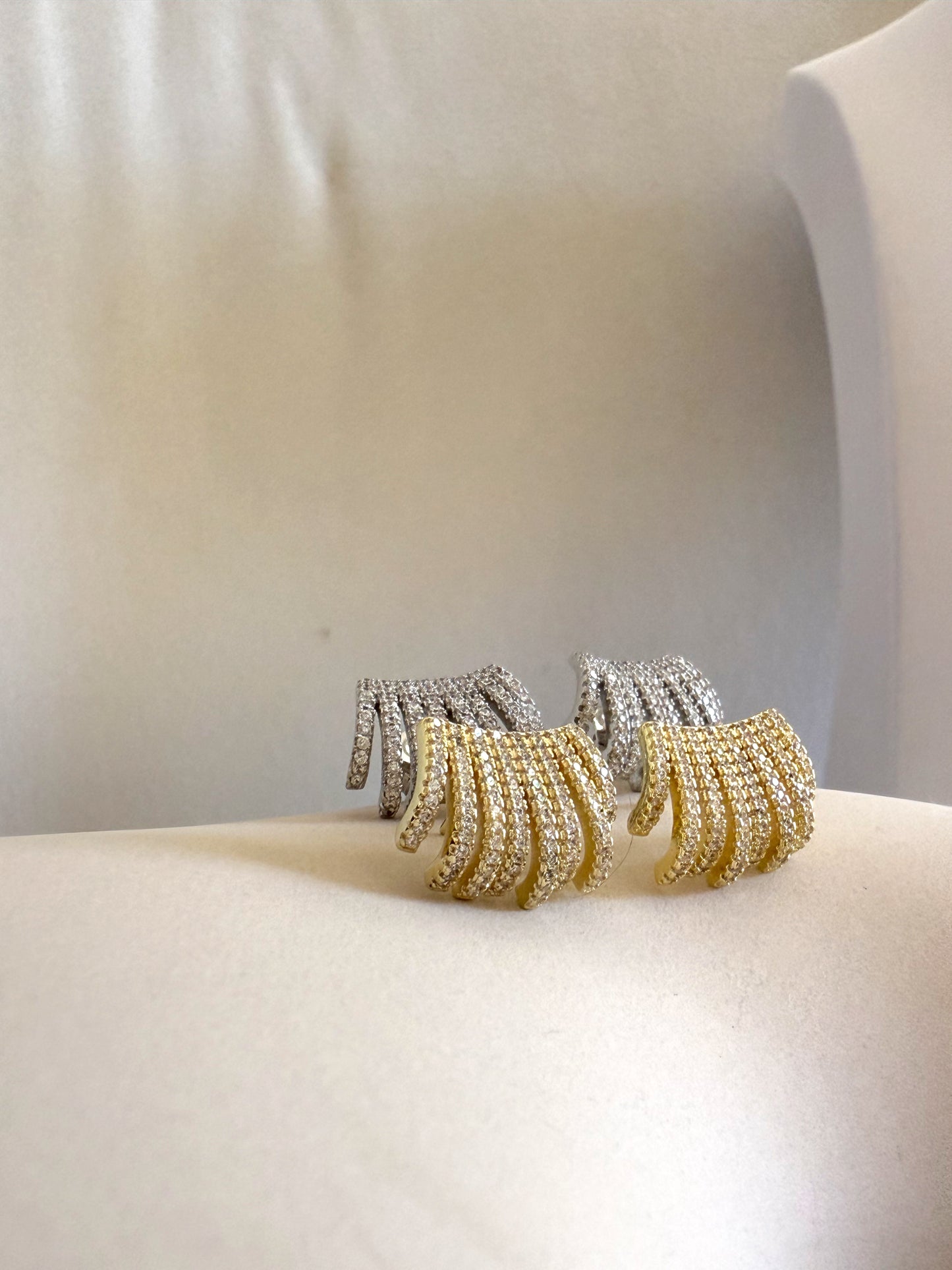 Lustre Cage Earrings