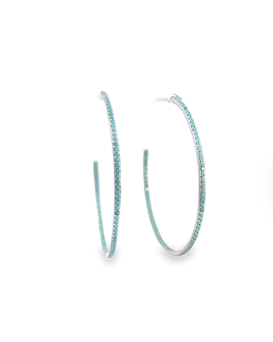 Emily Hoops Earrings