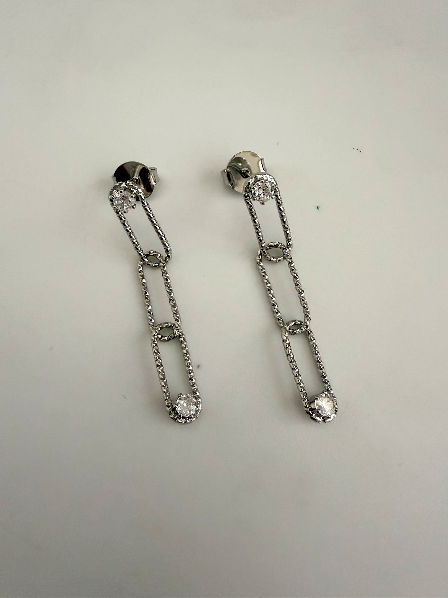 Linked Drop Earrings