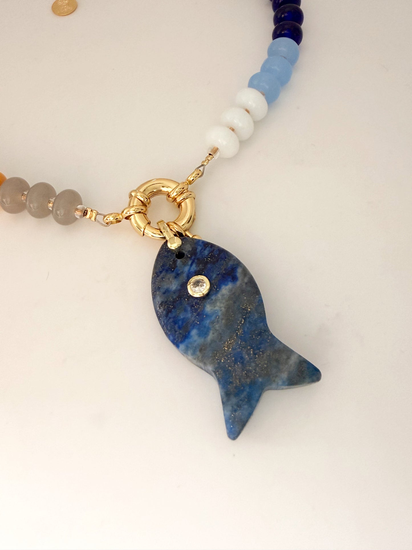 Spectrum Fish Necklace