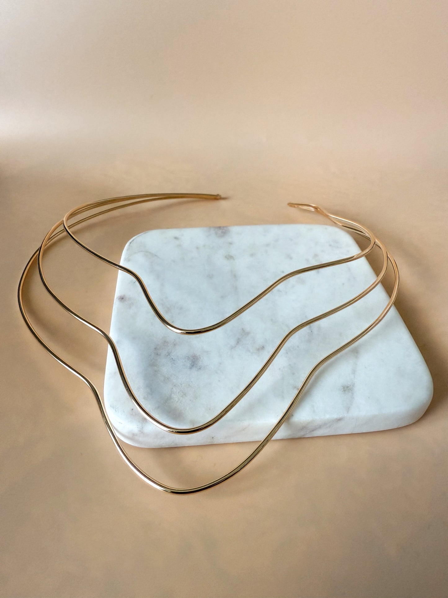 Triple Layered Choker Necklace