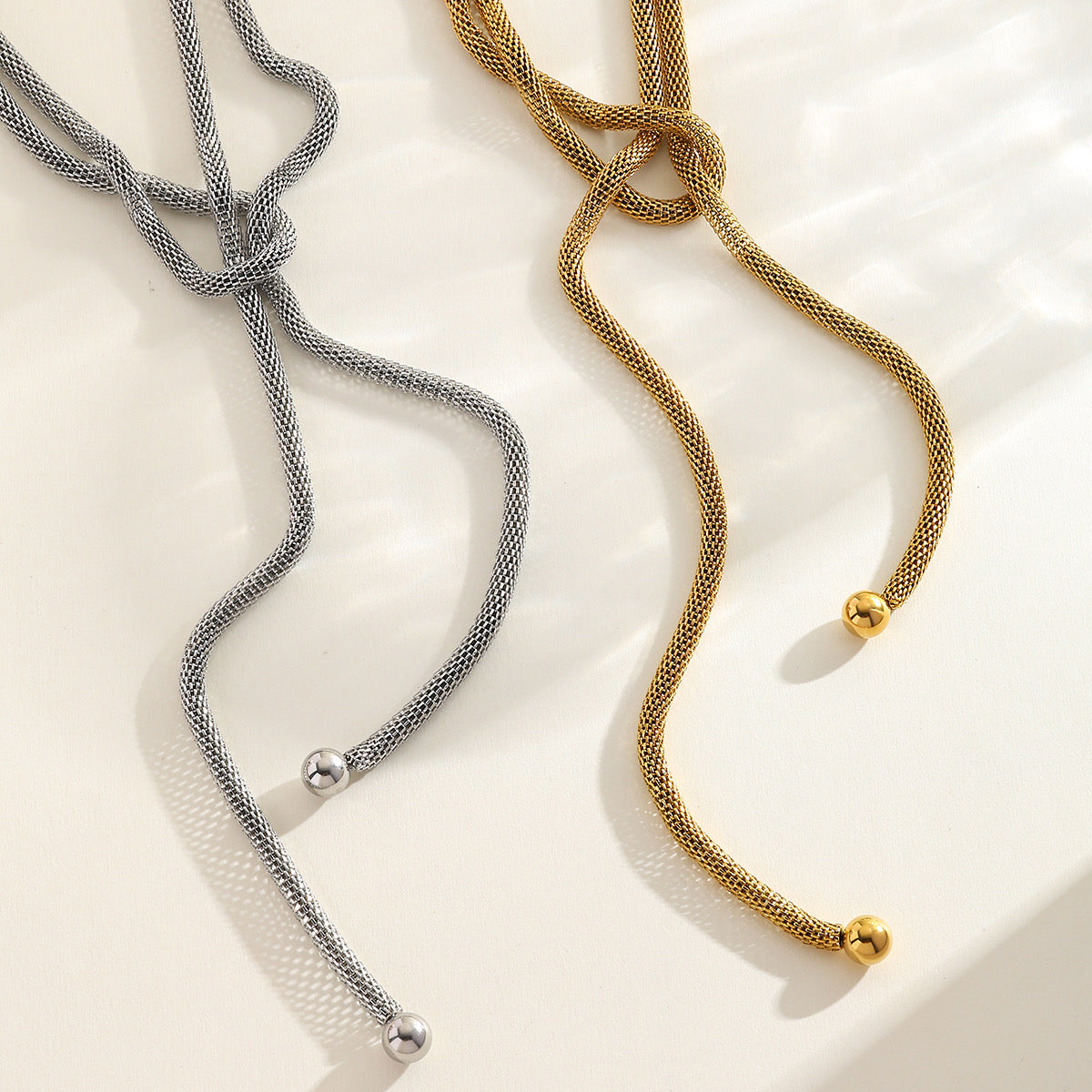 Wrap Mesh Necklace