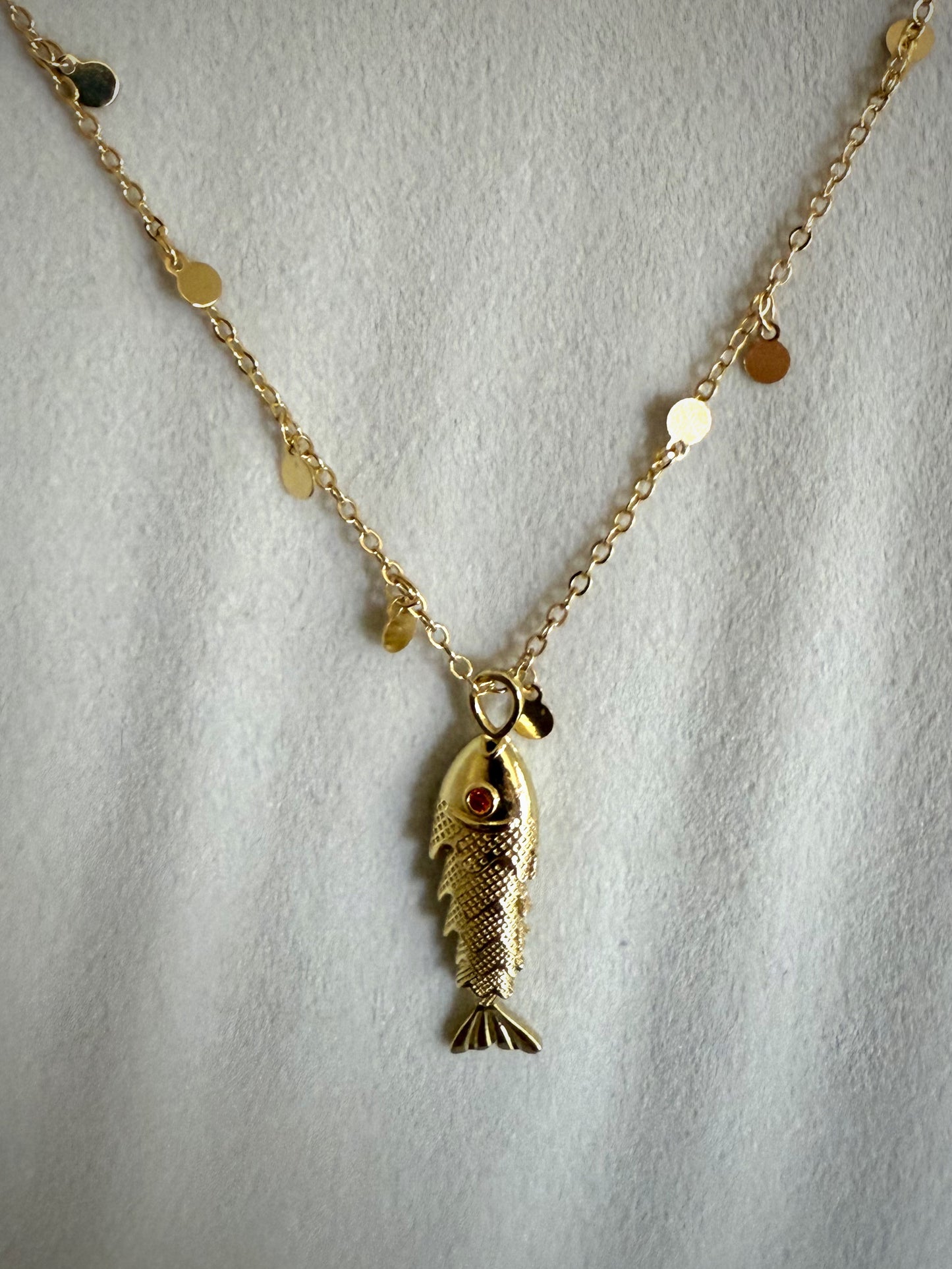 The Fringe Fish Necklace