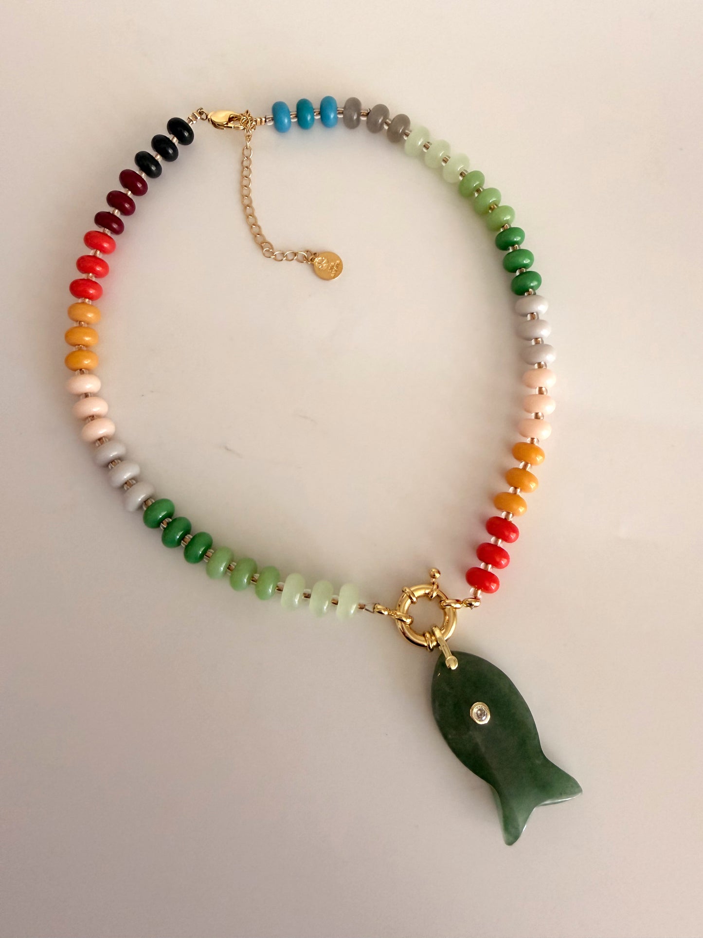 Spectrum Fish Necklace