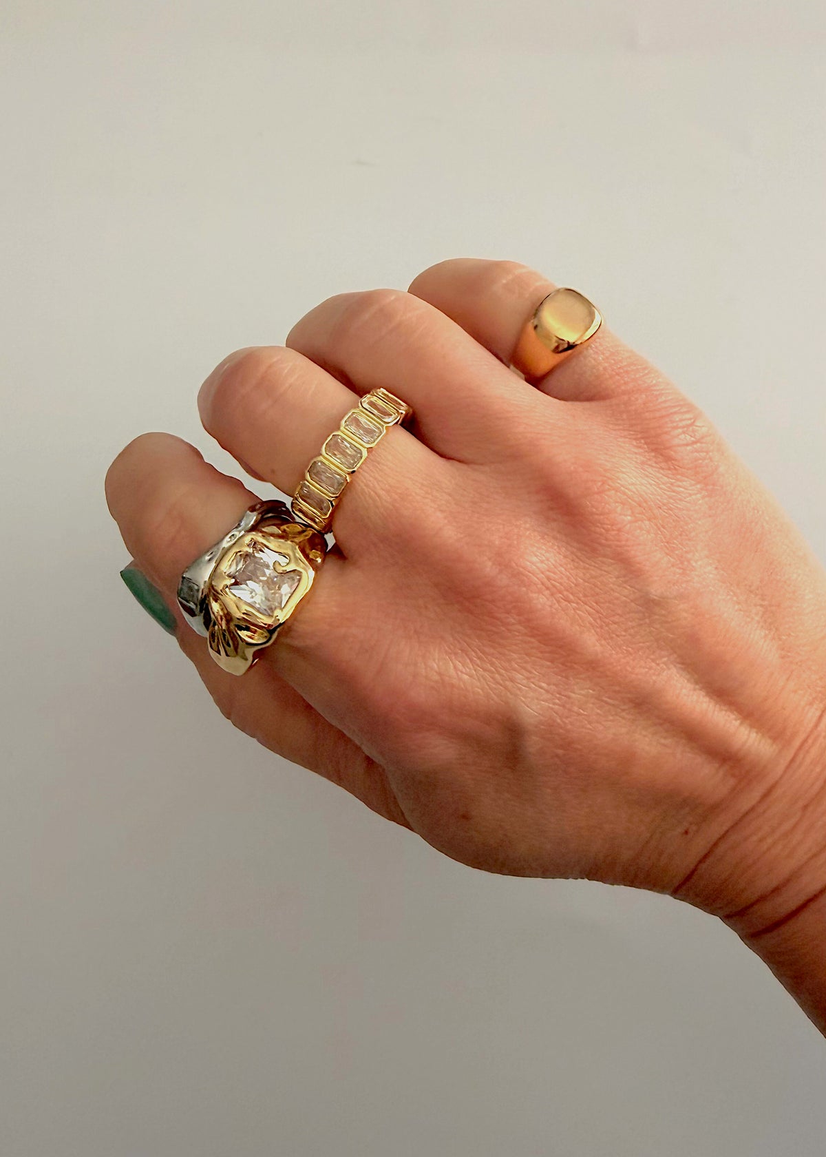 Baguette Style Ring