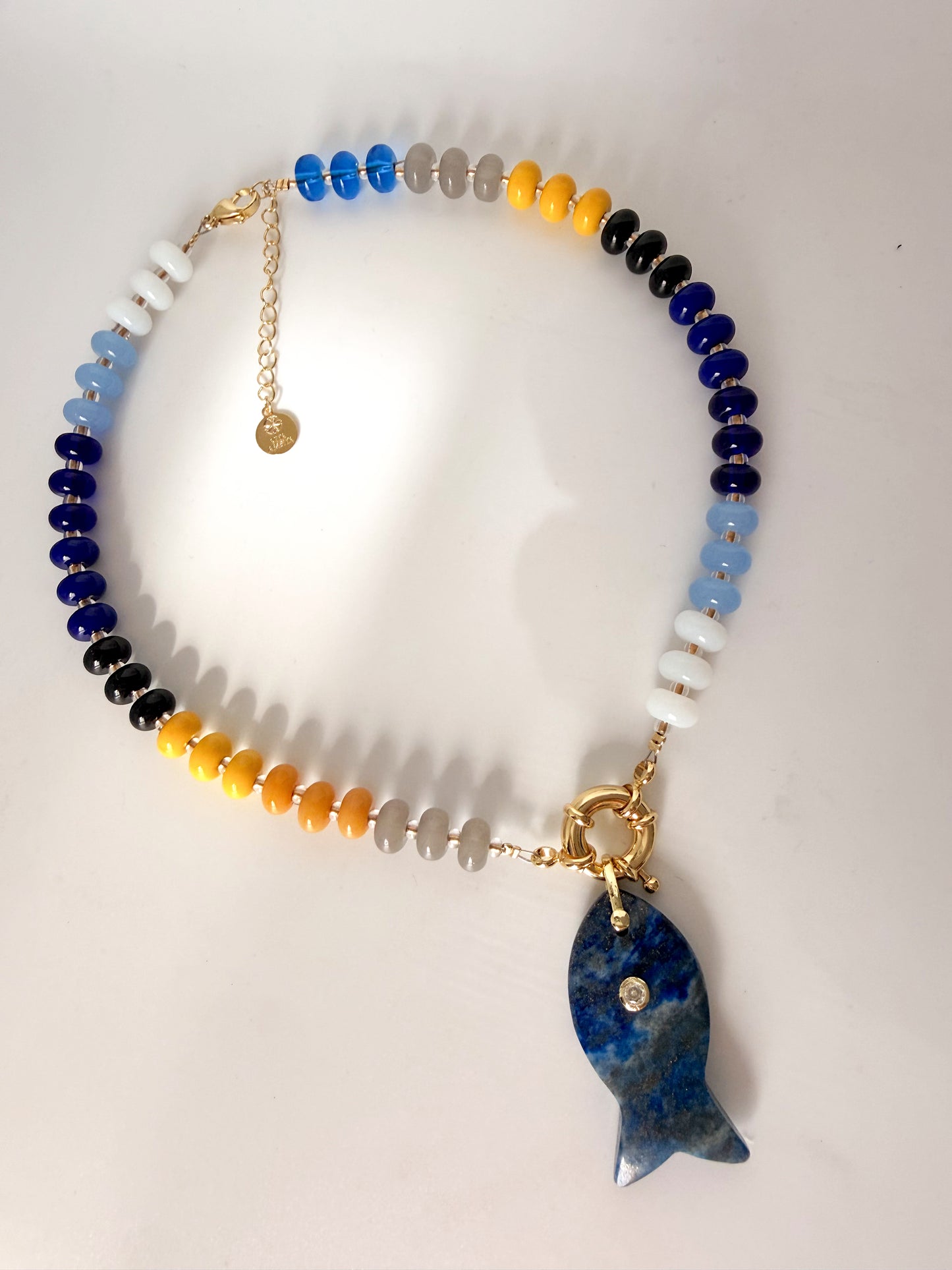 Spectrum Fish Necklace