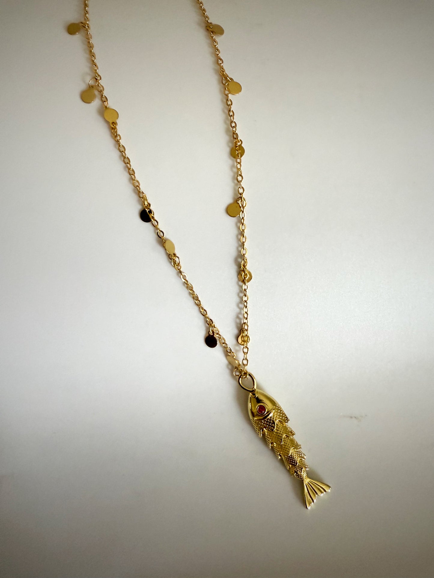 The Fringe Fish Necklace