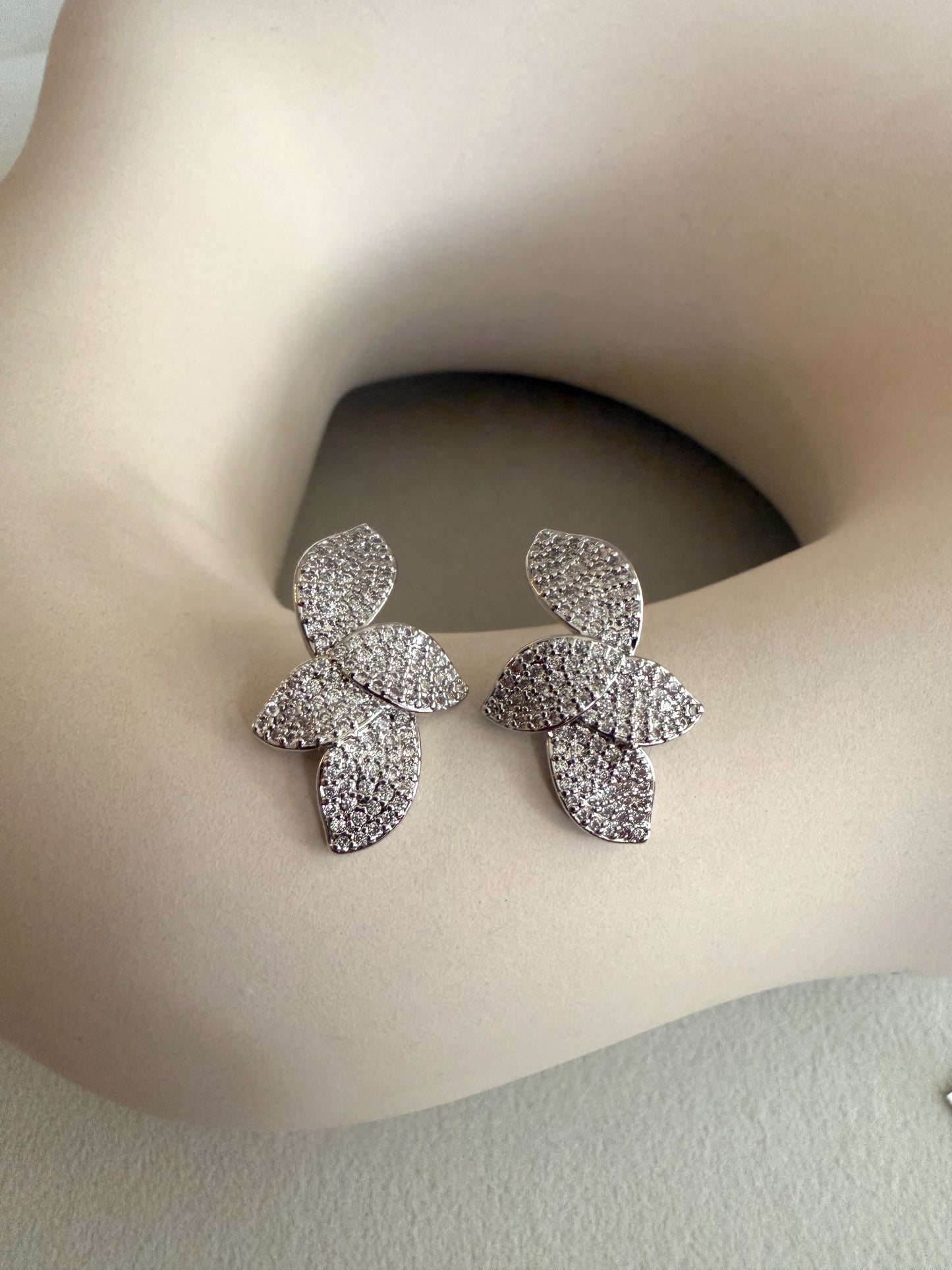 Sparkling Petals Earrings