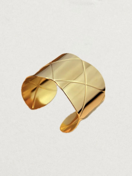 Rhombus Cuff Bracelet