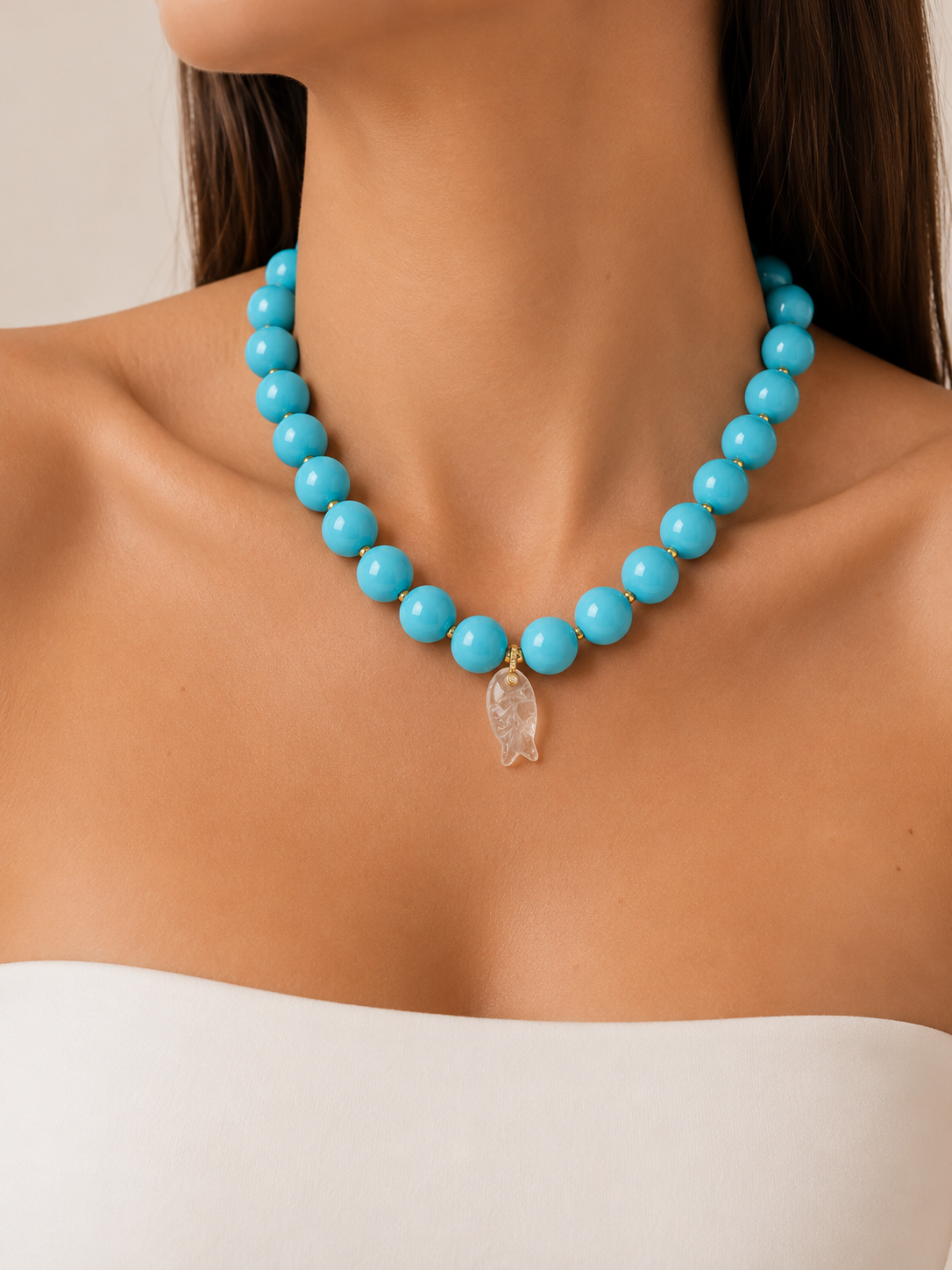 Caribbean Fish Necklace