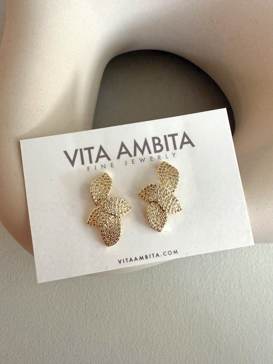 Sparkling Petals Earrings