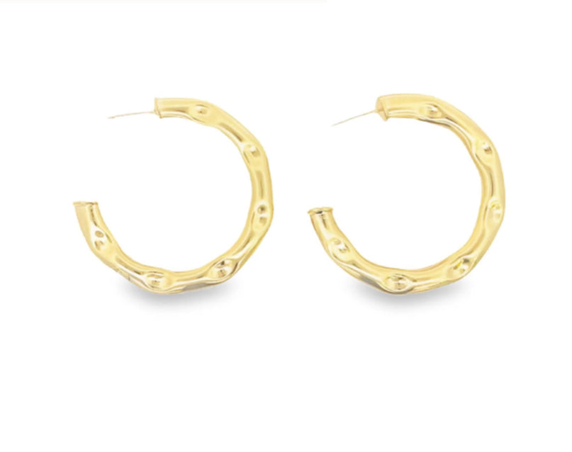 Hammered Hoops