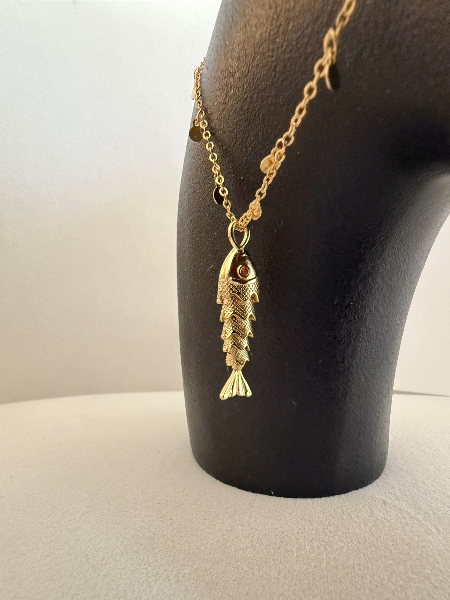 The Fringe Fish Necklace