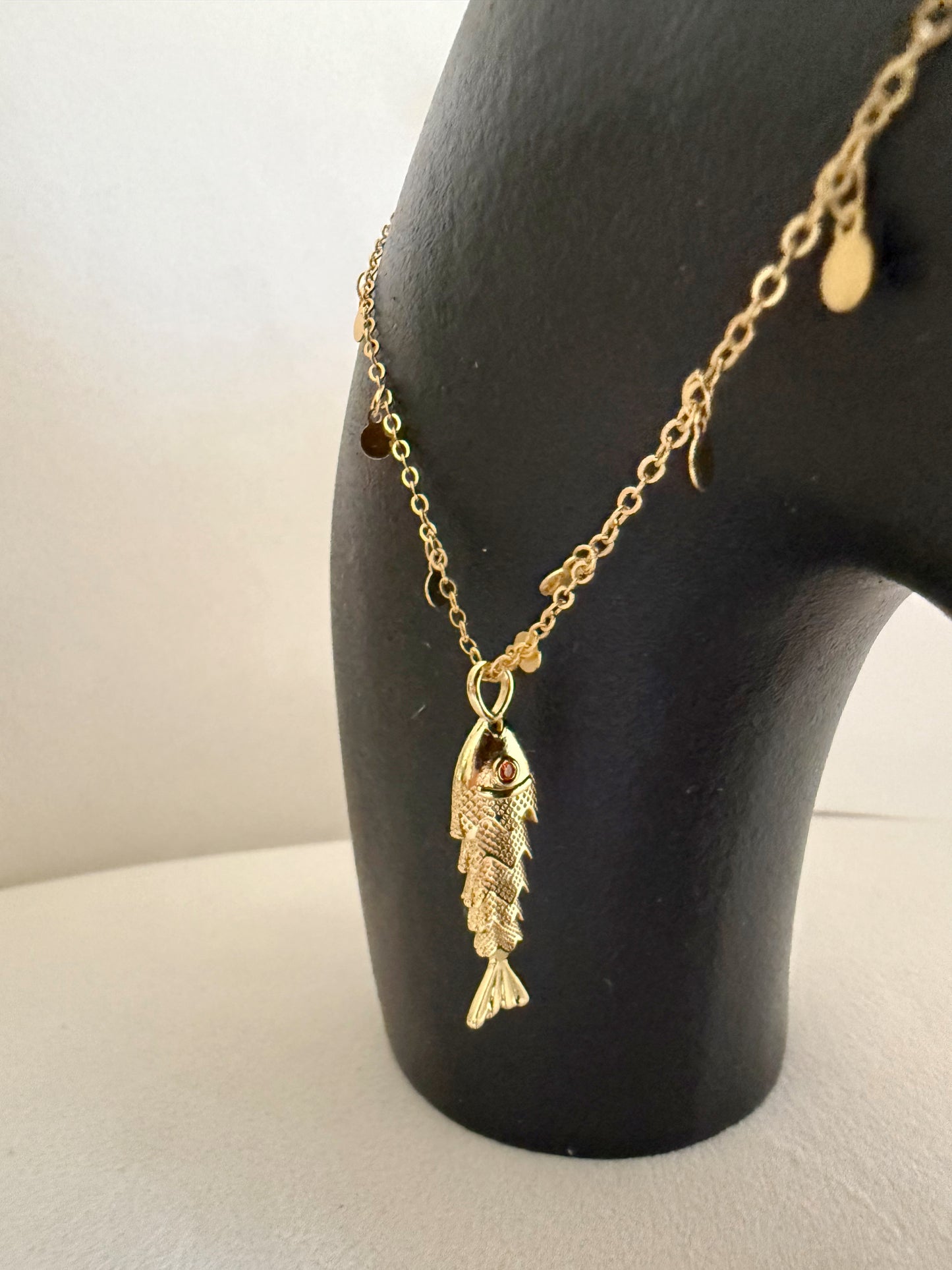 The Fringe Fish Necklace