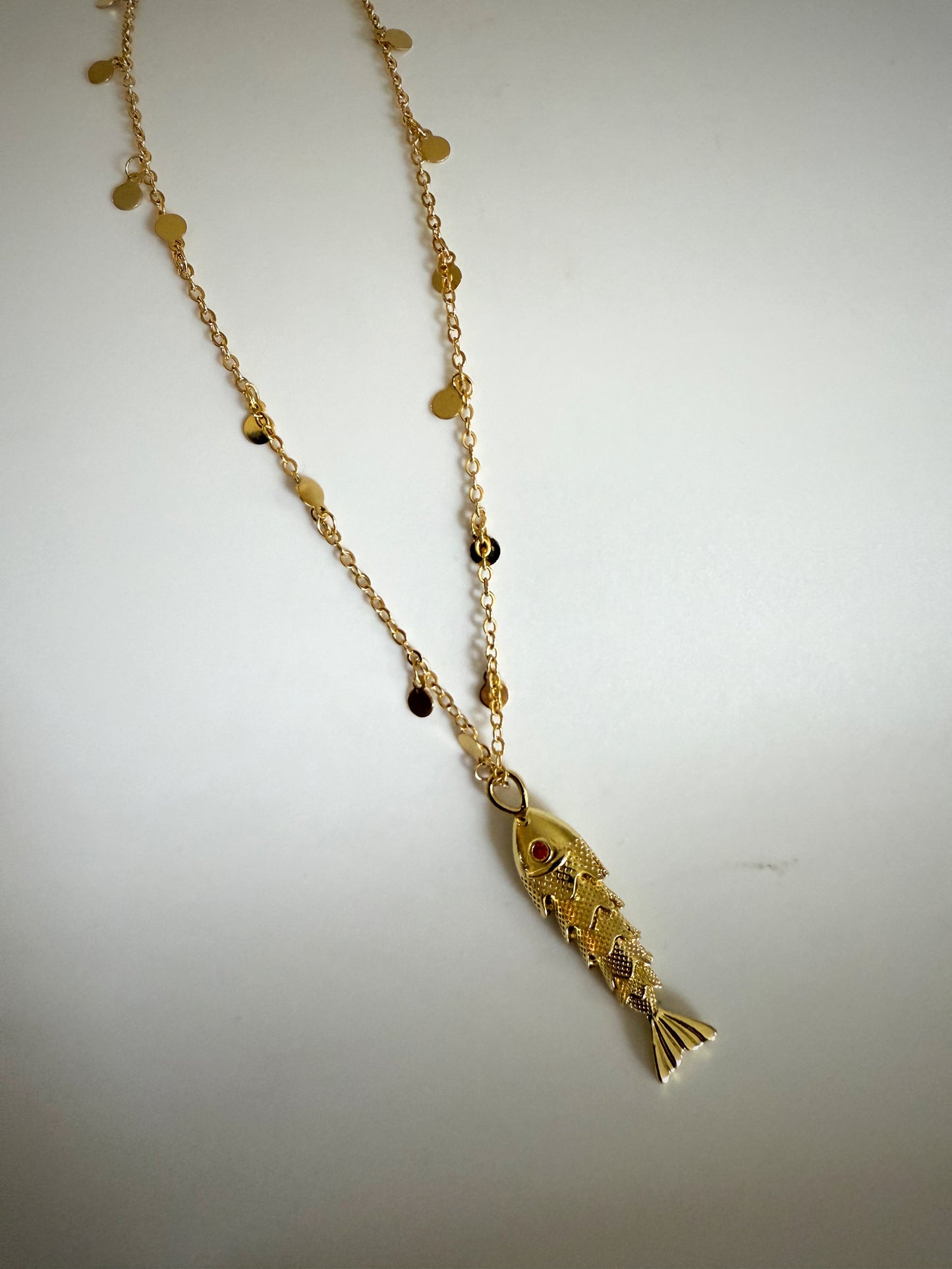 The Fringe Fish Necklace