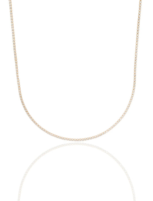 Micro Tennis Necklace