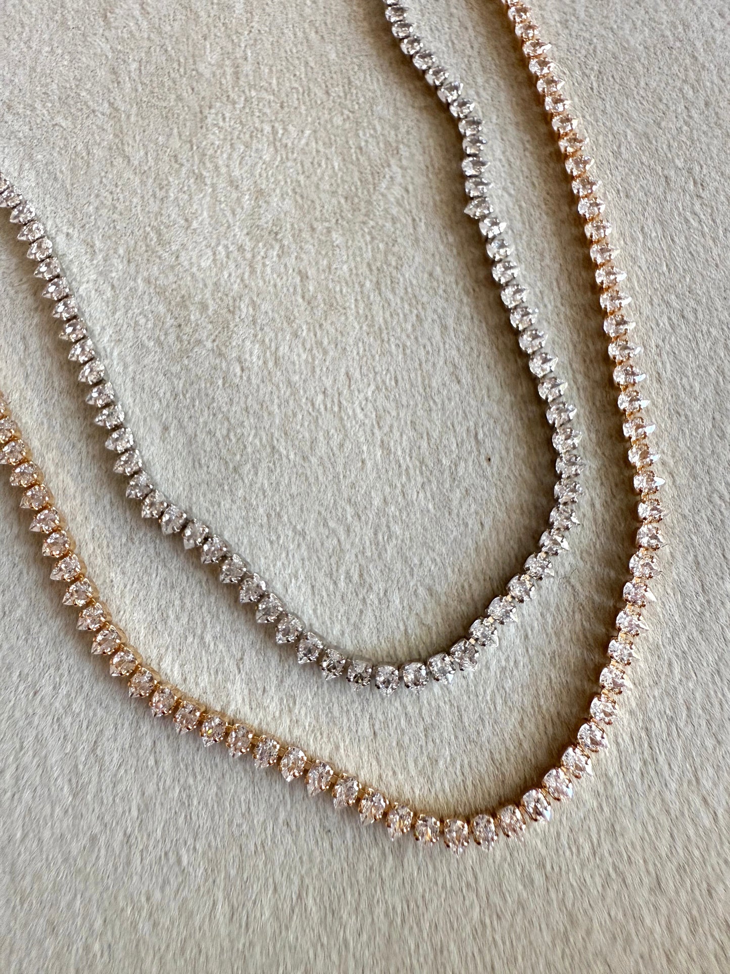 Marquis Tennis Necklace